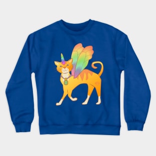 Unicorn Cat Crewneck Sweatshirt